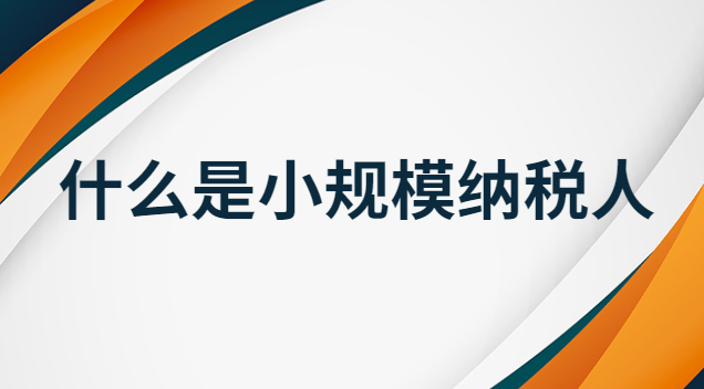 什么是小規模納稅人