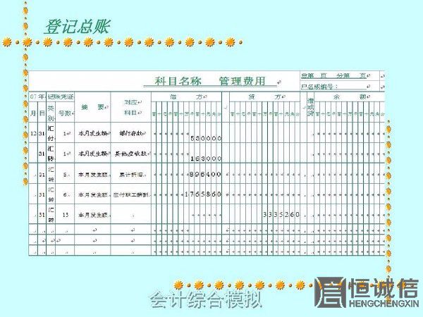 2018企業記賬憑證賬務處理流程